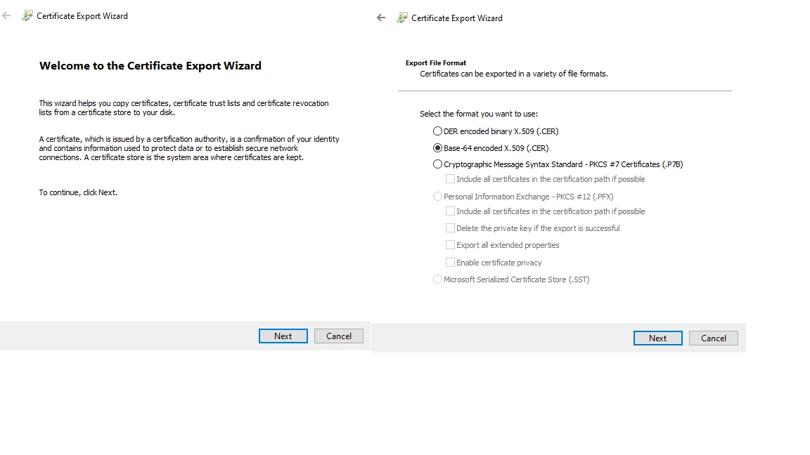 Technical Tip: Getting an error message 'Incorrect certificate file ...