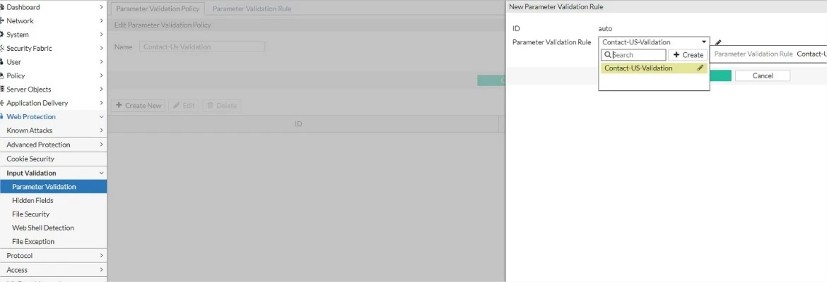 Technical Tip: How to configure Input Parameter Validation Policy and ...