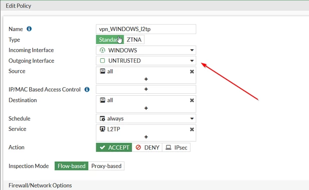 Technical Tip: Interface not showing on incoming interfaces list while ...