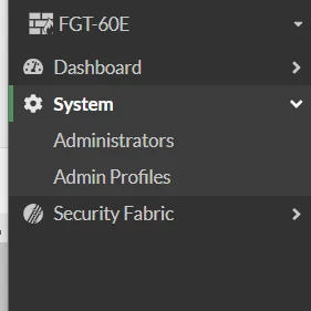Technical Tip: Configuring admin profiles on the FortiGate for enhanced ...