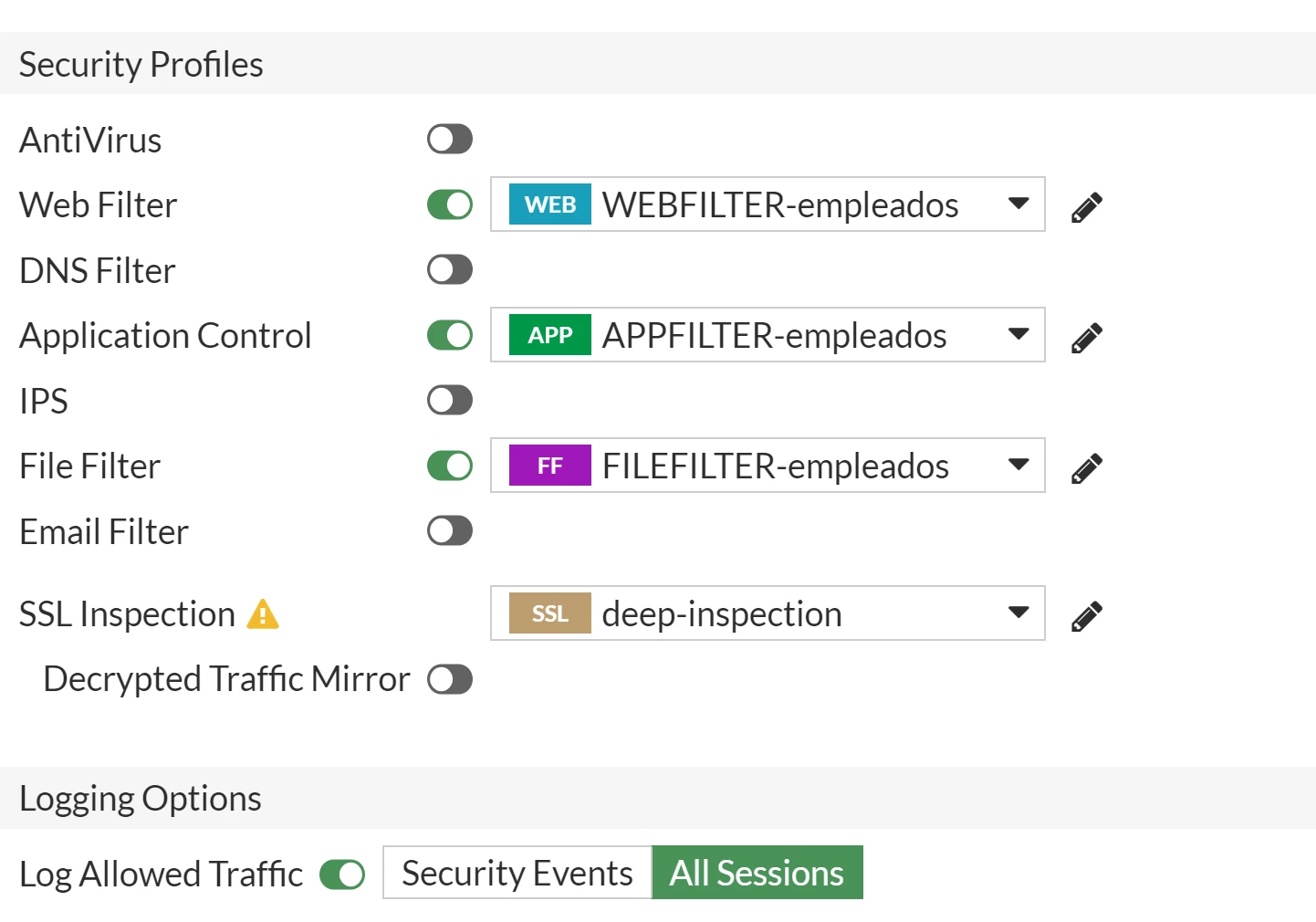 web filter