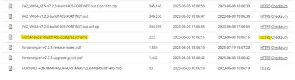 Technical Tip: Download the Postgres Schema Database File in the ...