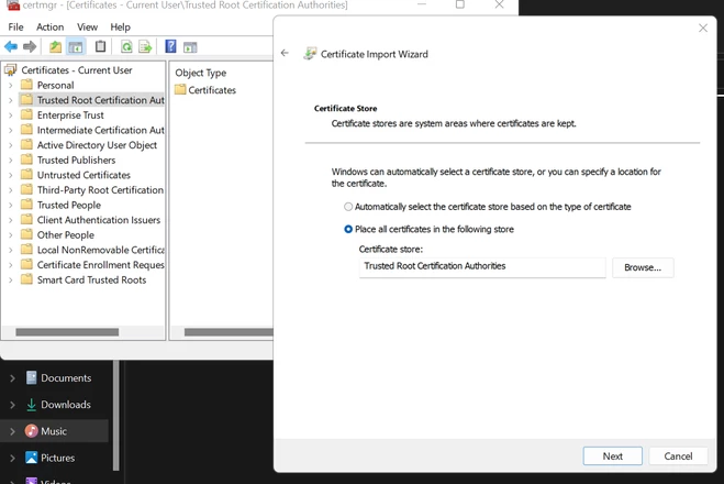 Technical Tip: How to import a FortiGate deep SSL certificate (CA ...