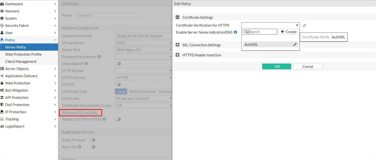 Technical Tip: How to enable Client Certificate Verification in ...