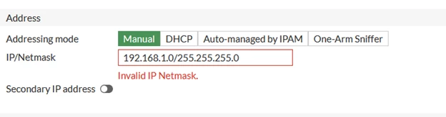 Ip Address Invalid Troubleshooting Tip: Invalid IP Netmask | Community