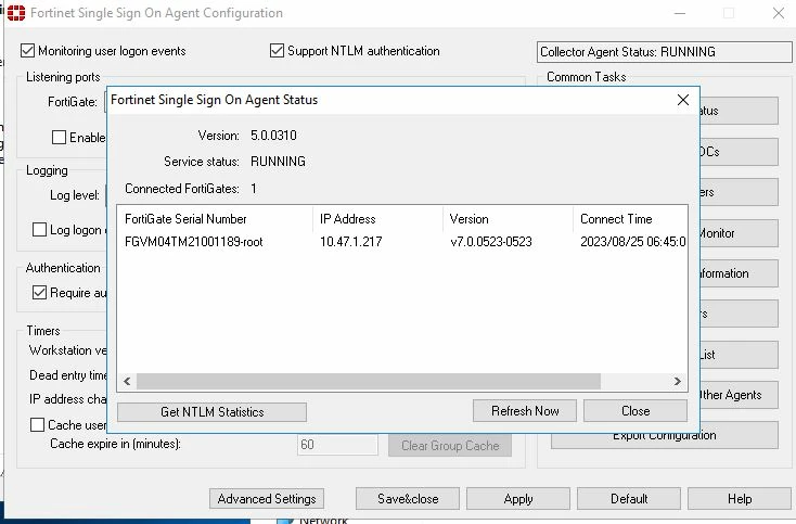 Technical Tip: How to fix 'Timed out when getting FortiGate status' and ...