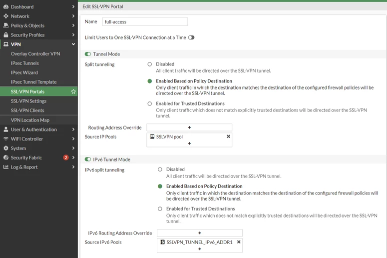 Ssl Vpn Prot Number Technical Tip: How to create SSL VPN with IPv6 | Community