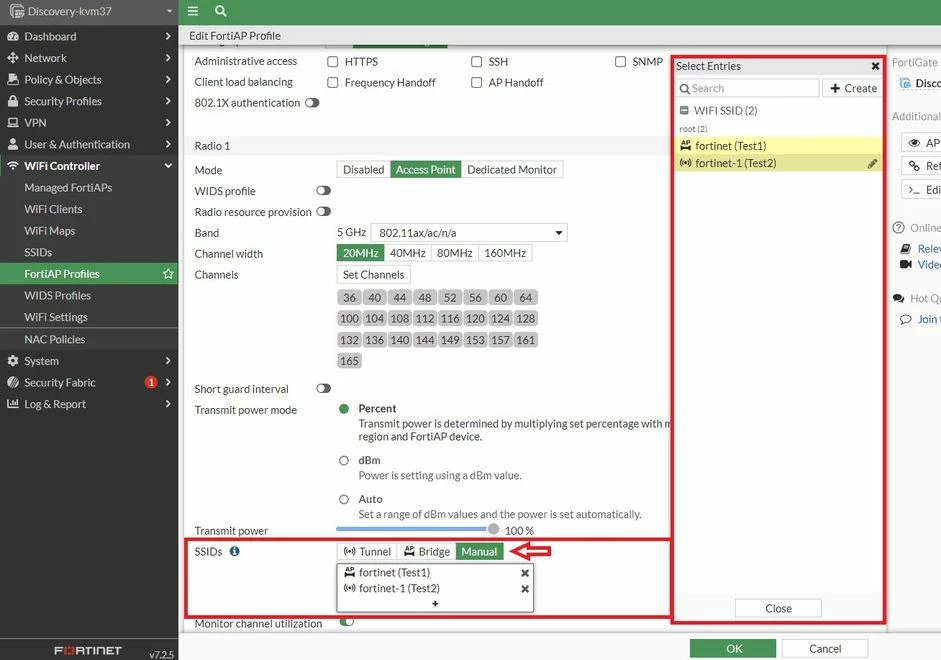 Technical Tip: Convert an existing Tunnel SSID to Bridge mode SSID ...