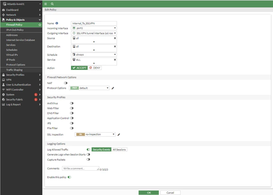Technical Tip: How to reach SSL VPN client PC's from the internal ...