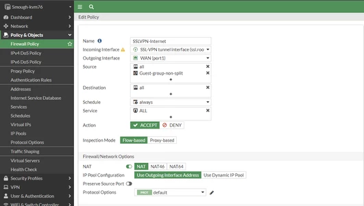 Technical Tip: How to configure split and non-split SSL VPN tunnel ...
