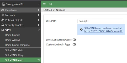 Technical Tip: How to configure split and non-split SSL VPN tunnel ...