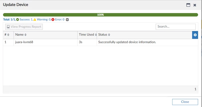 7. Refresh update deviec successful.png