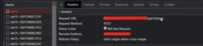Api Sever Issue Error Troubleshooting Tip: Unable to create or update Alert records, fails ...