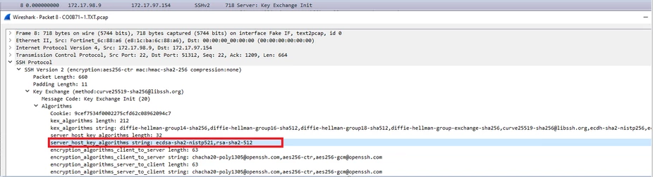 Host Key Algorithm Technical Tip: How SSH Server host key algorithms can be changed ...