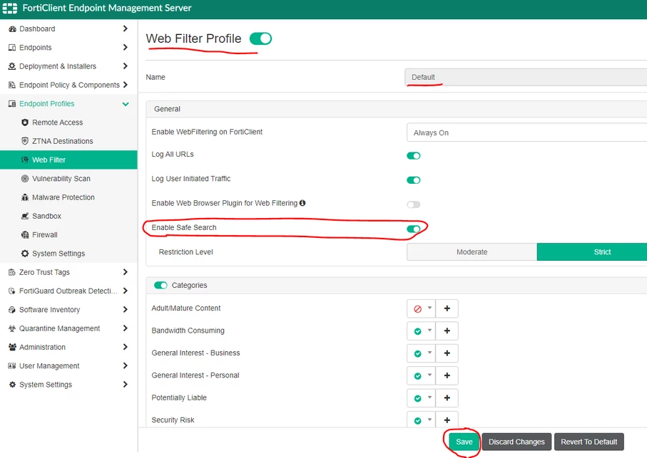Forticlient Telemetry Troubleshooting Tip: When FortiClient Endpoint does not receive profile ...