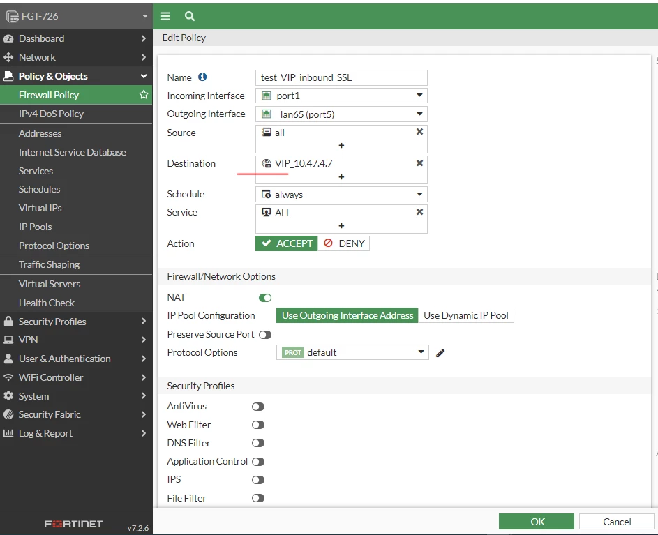 Ssl Vpn Prot Number Technical Tip: Using different WAN interface for SSL VPN connections ...