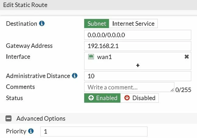 Technical Tip: FortiGate initial configuration | Community