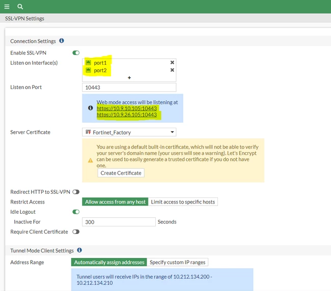 Ssl Vpn Prot Number Technical Tip: How to check which ISP SSL VPN user is connected | Community