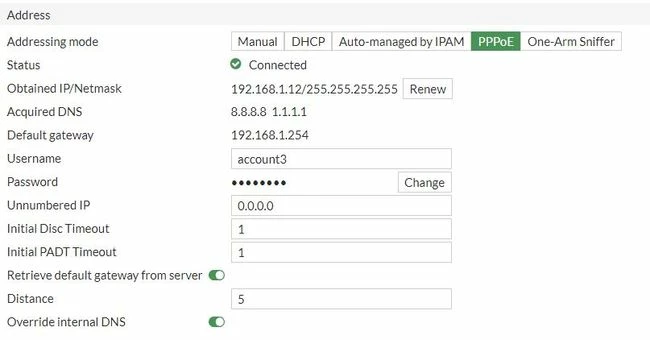 Technical Tip: How to create a SD-WAN Zone with PPPoE and static IP ...