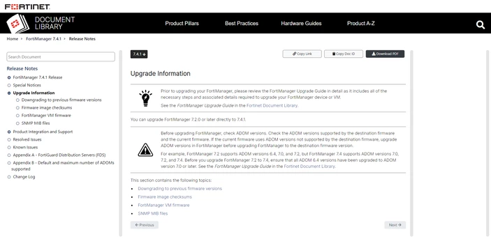 Technical Tip: How to check upgrade path and upgrade details of ...