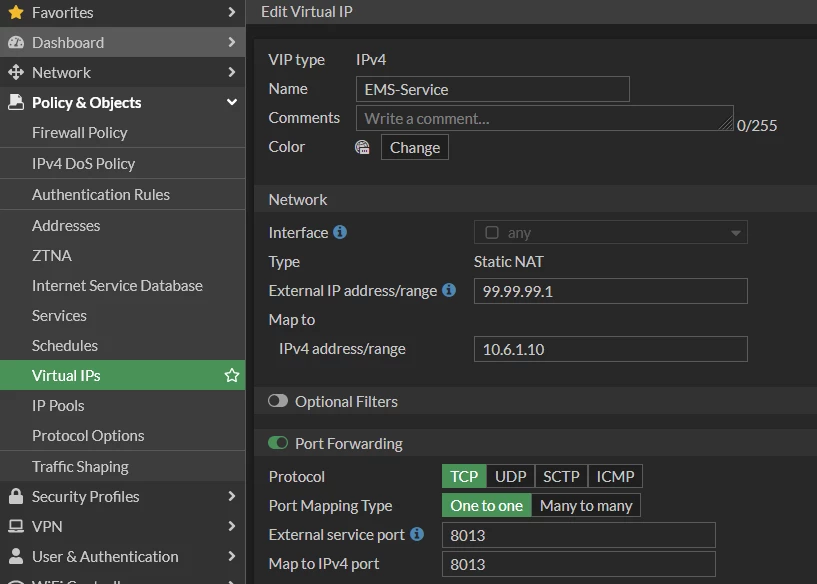 Forticlient invitation code on public IP | Community