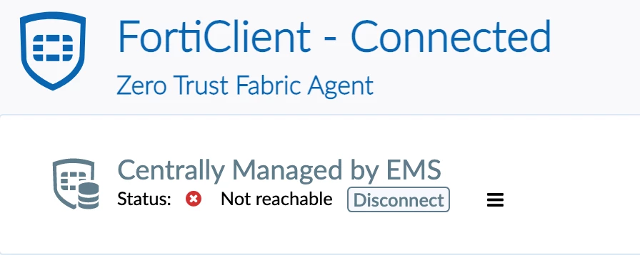 Forticlient Telemetry can anyone explain what is Online and Offline of Endpoint Connection in ...