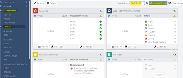 Interface Scanner Swg Technical Tip: How to configure SWG in FortiSASE | Community