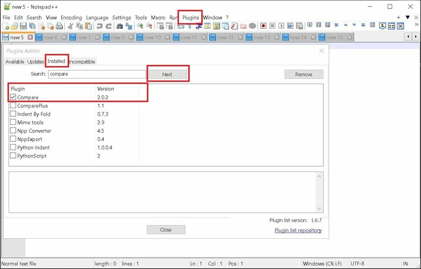 Technical Tip: Compare FortiGate Firewall Configuration using Notepad++ ...