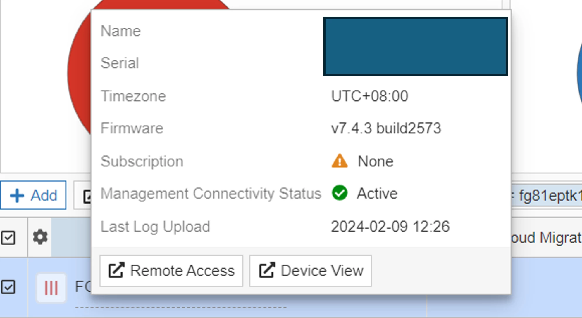 Technical Tip: Disable FortiCloud Remote Access | Community
