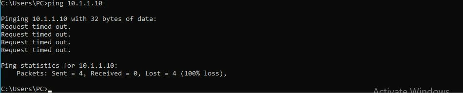 unable to ping from vpn.JPG
