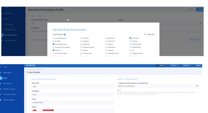 Fortrust Login Technical Tip: IAM login on FortiAuthenticator Cloud (formerly ...
