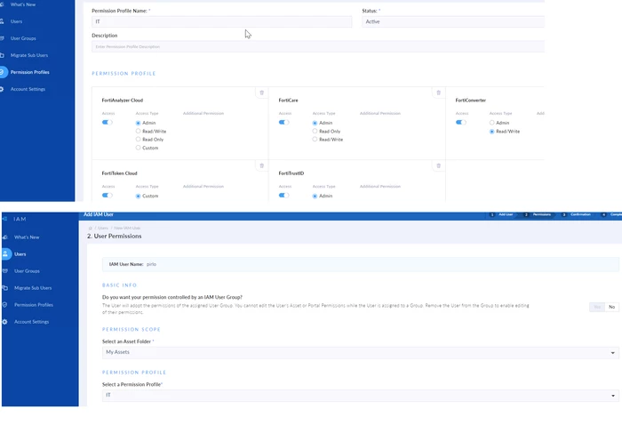 Fortrust Login Technical Tip: IAM login on FortiAuthenticator Cloud (formerly ...