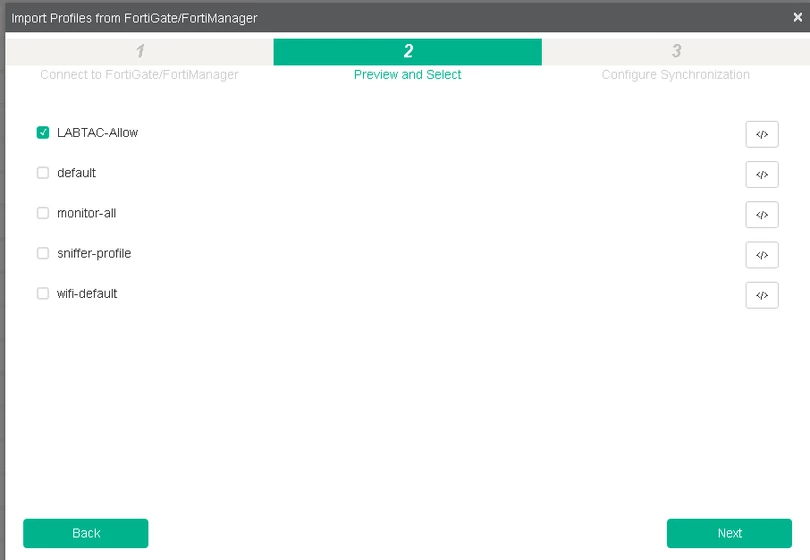 Troubleshooting Tip: Failed to import Web filter profile from FortiGate ...