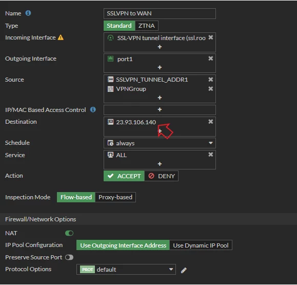 Technical Tip: Accessing a specific website through an SSL VPN client ...