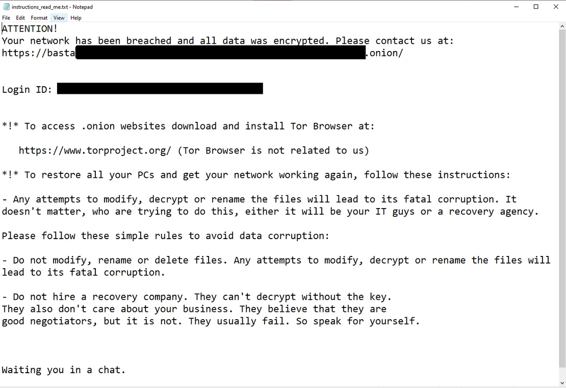 Threat Coverage: How FortiSandbox Protects Against Black Basta ...