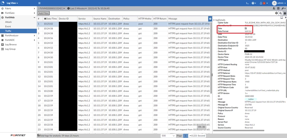 Technical Tip: How to include HTTP data in traffic log sent to ...