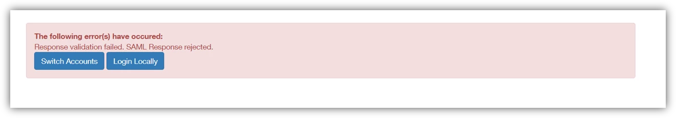 Troubleshooting Tip: FortiCloud SSO login error 'Response validation ...