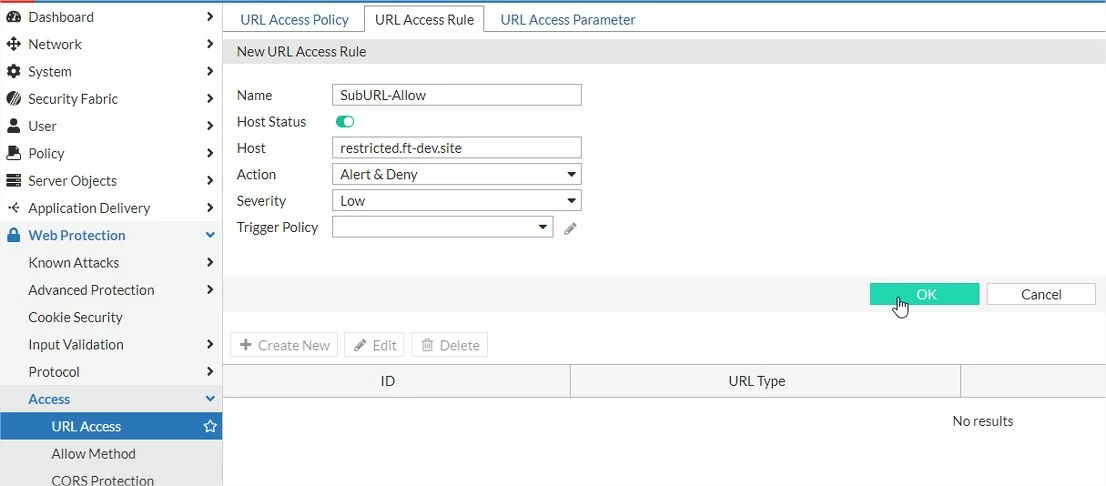 Technical Tip: How to configure URL Access policy to restrict the ...