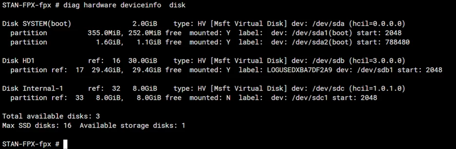 Meta. Log Disk Technical Tip: How to increase the log disk in Azure FortiProxy | Community