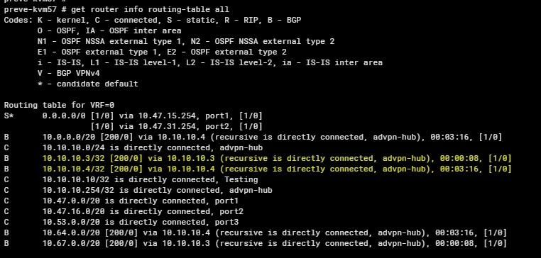 Flapping Routing Technical Tip: ADVPN BGP routing issues where BGP Neighbors on Spoke ...