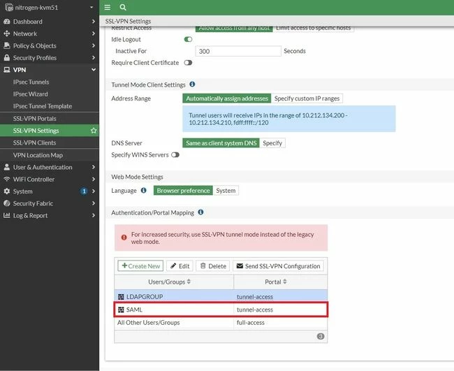 Technical Tip: SSL VPN Monitor shows web connection for users mapped to ...