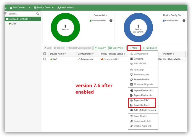 Troubleshooting Tip: Export to CSV/Excel not showing in Device Manager ...