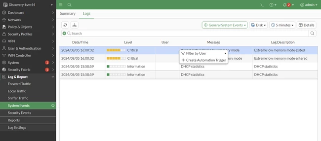 Technical Tip: Creating an automation trigger directly from system ...
