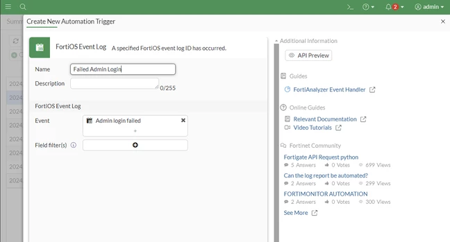 Technical Tip: Creating an automation trigger directly from system ...