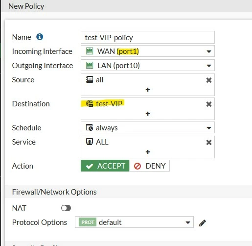 Technical Tip: Change the source NAT (SNAT) IP address of a device ...