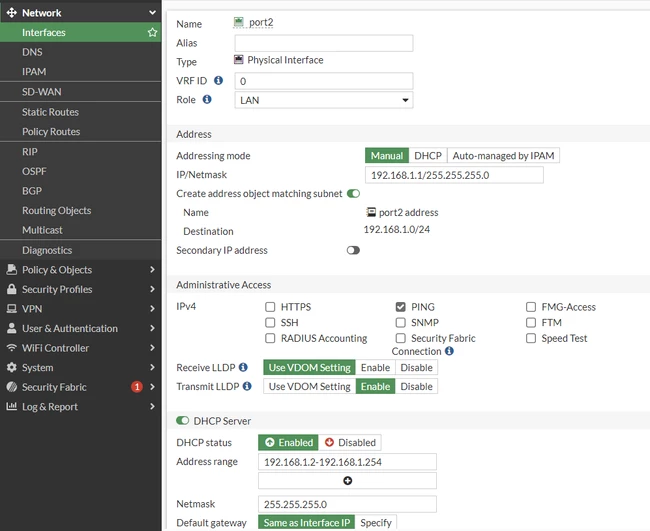 Technical Tip: How to configure Firewall Internal Interface as NTP ...