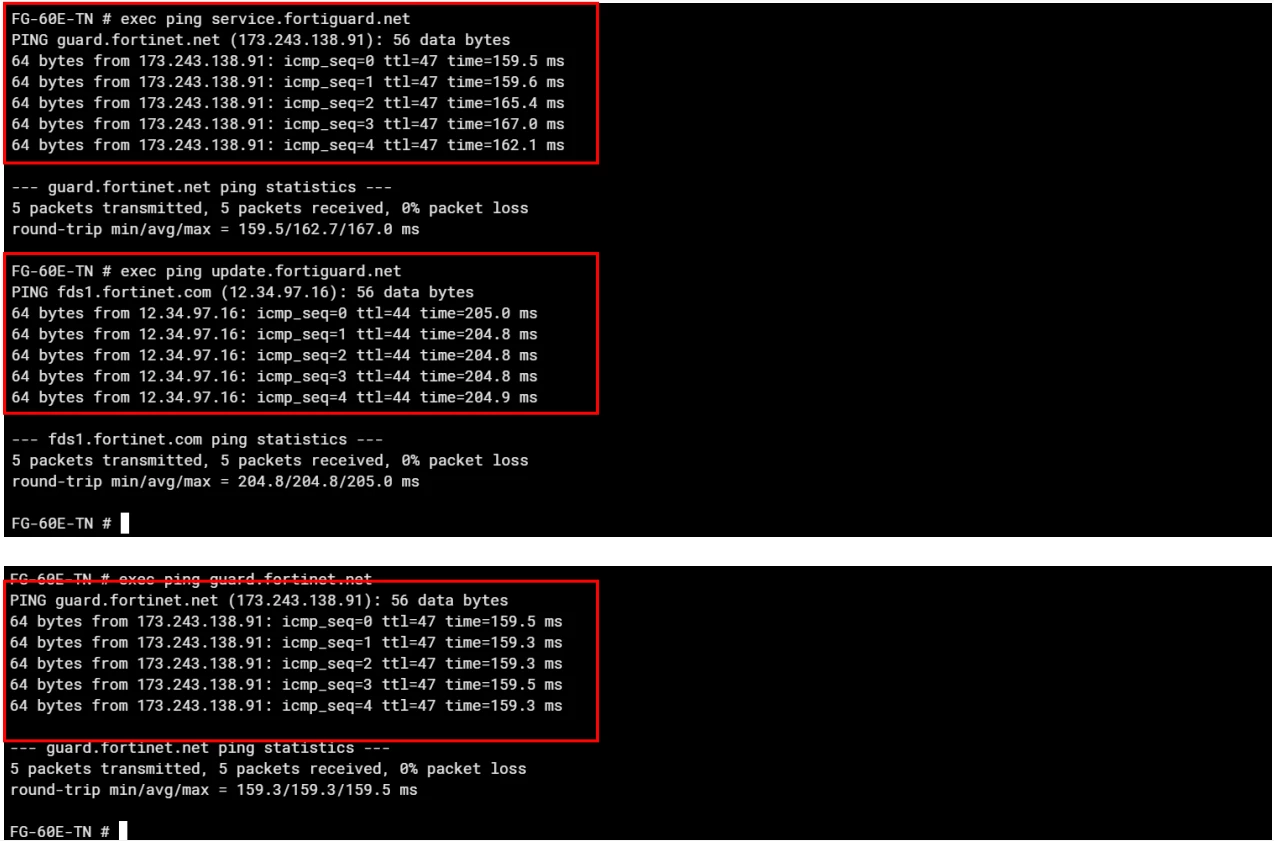 Troubleshooting Tip: FortiGate Cloud Sandbox status 'unreachable or not ...