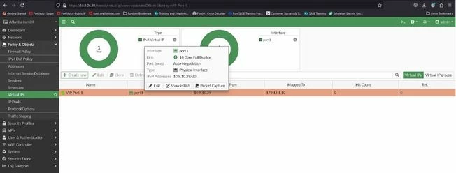 Packet Capture Fortigate Technical Tip: Packet Capture on FortiGate GUI for Virtual IPs | Community