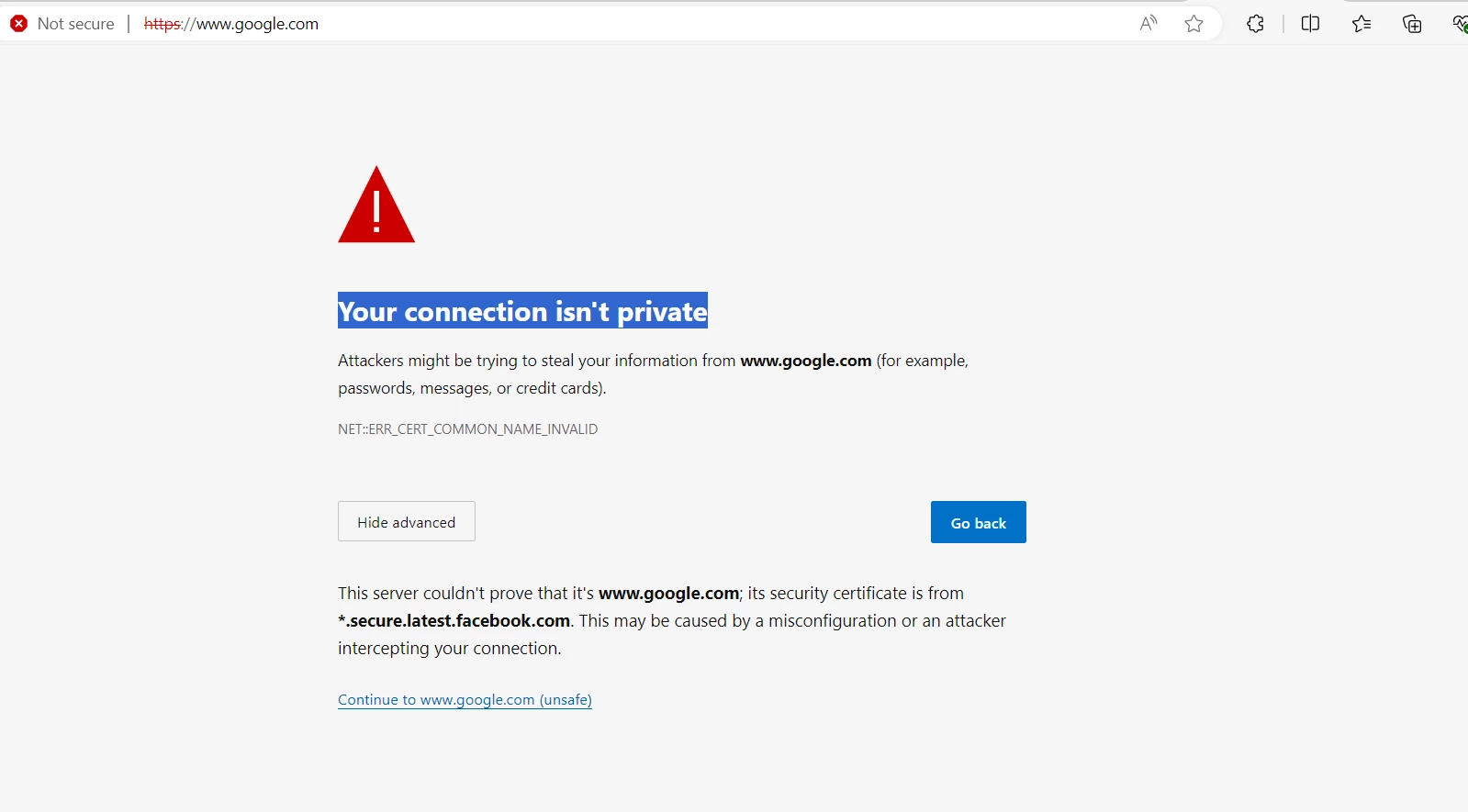 your connection is not private.PNG your connection is not private.PNG