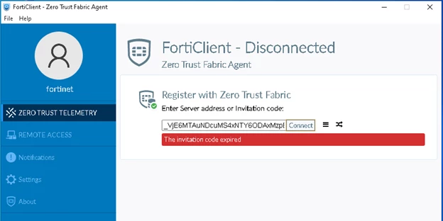 Forticlient Error Troubleshooting Tip: FortiClient Zero Trust Telemetry error 'The ...